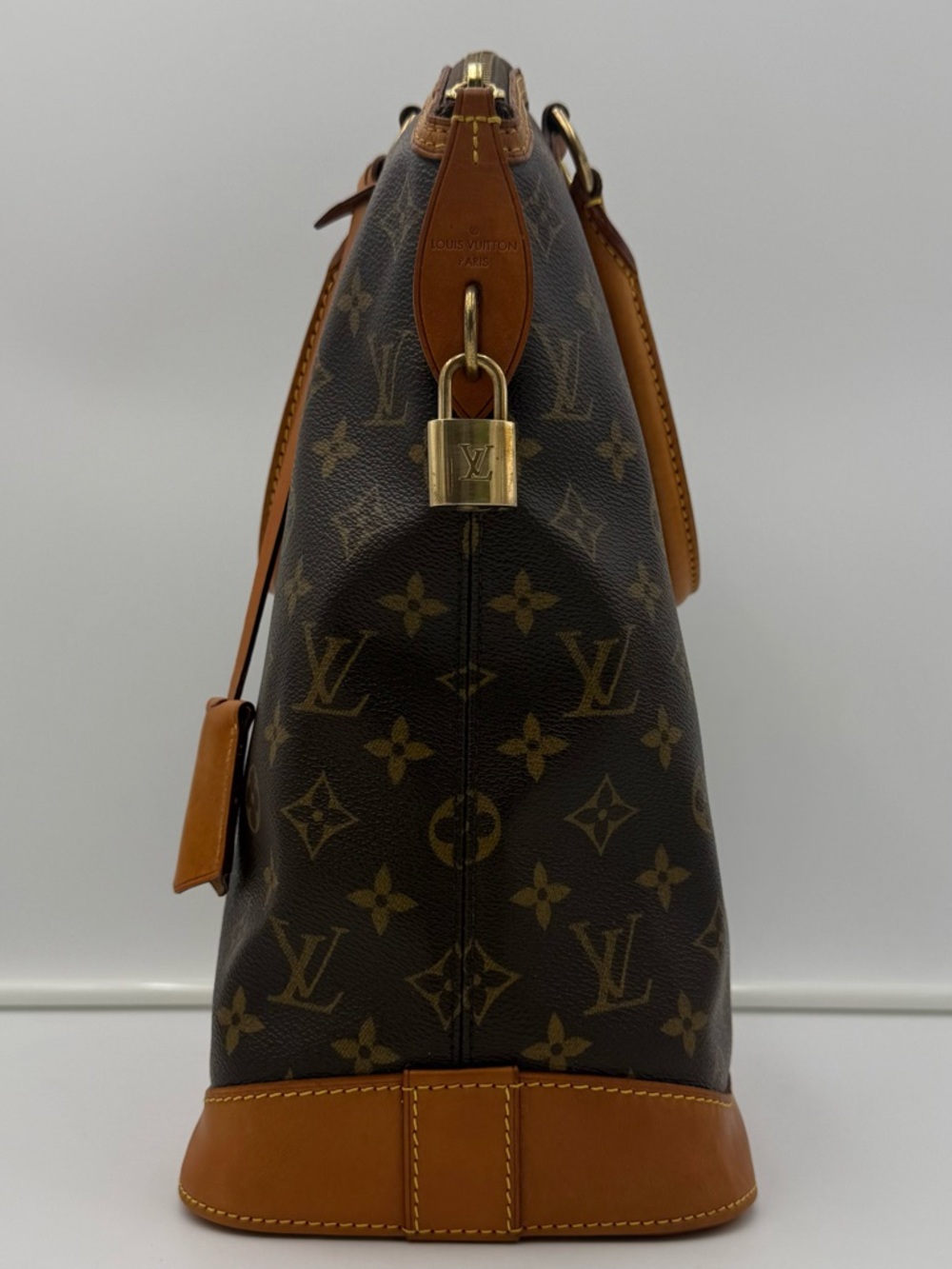 LOUIS VUITTON 1854 PARIS LOCKIT Vertical Bag w/ All Accessories • Made in FRANCE - Picture 5 of 16